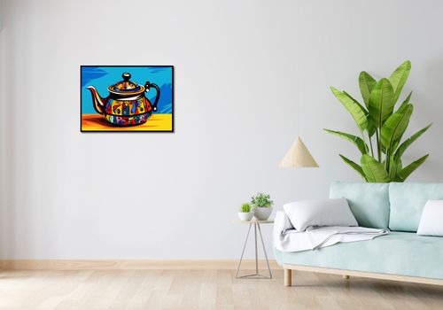 Plakat 70x50cm Może Herbatki? na Arena.pl