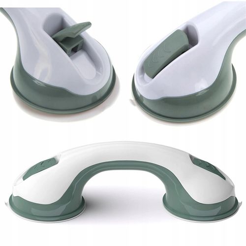 UCHWYT DO ŁAZIENKI BEZ WIERCENIA NA PRZYSSAWKI POMOCNA PORĘCZ DLA SENIORA na Arena.pl