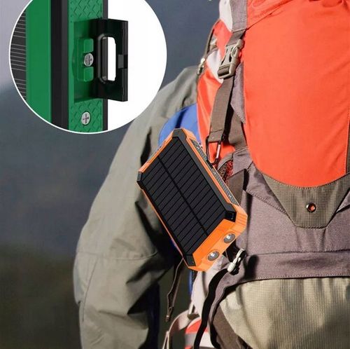 POWERBANK ŁADOWARKA PANEL SOLARNY INDUKCYJNY 30000mAh 6xUSB LATARKA 2x LED na Arena.pl