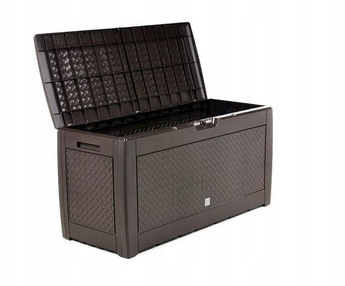 Skrzynia Ogrodowa BOXE MATUBA 320 litrów CIEMNY BRĄZ - UMBRA na Arena.pl