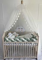 OCHRANIACZ WARKOCZ do łóżeczka OTULACZ XL 360cm +Mocowanie+torba DO PRANIA