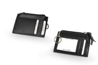 Skórzane etui TAYLOR na dokumenty 332WA Czarne