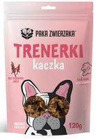 Monoproteinowe przysmaki do nagradzania psa Paka Zwierzaka Kaczka 120g