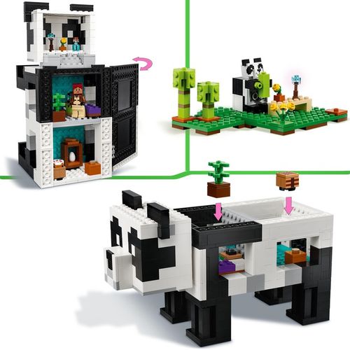LEGO Minecraft 21245 Rezerwat pandy na Arena.pl