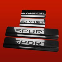 Listwa progowa JEEP COMPASS MK1 SPORT Stal nierdzewna 304 połysk 4szt