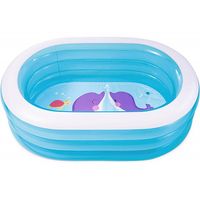 BASEN DMUCHANY INTEX PVC DLA DZIECI 230L MOTYW MORSKI DELFINY