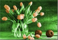 100 70CM OBRAZ PŁÓTNO TULIPANY PŁÓTNO RAMA