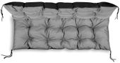 Poduszka Ogrodowa 120X40 Cm Na Ławkę Palety Wodoodporna Szara