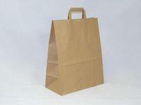 Torba papierowa beżowa 32 x 16 x 40 cm 200 szt.