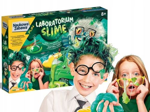 Clementoni Naukowa zabawa Laboratorium Slime 50726 na Arena.pl