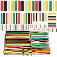 Koszulki Termokurczliwe Rurka Termokurczliwa Duży Zestaw Pudełko 140 szt.