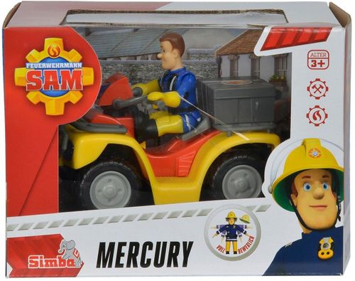 SIMBA STRAŻAK SAM Quad Mercury + figurka na Arena.pl