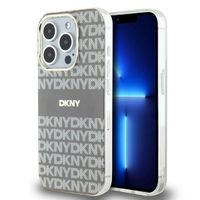 Etui DKNY do iPhone 15 Pro, Beżowy, MagSafe