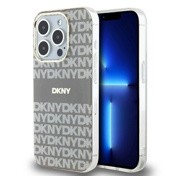 Etui DKNY do iPhone 15 Pro, Beżowy, MagSafe zdjęcie 1