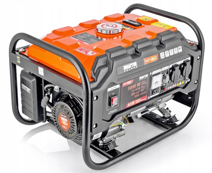 AGREGAT PRĄDOTWÓRCZY 3000W AVR GENERATOR 7KM+2x BRIGGS mp-0652 Majster zdjęcie 10