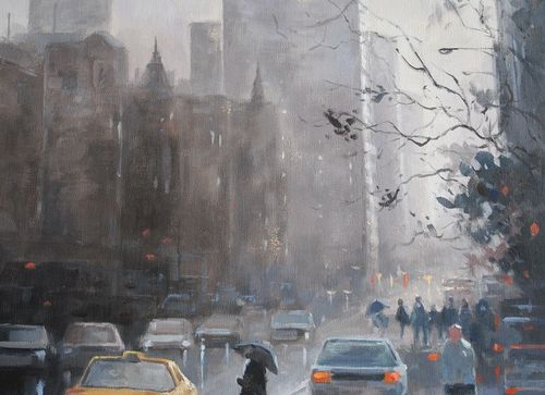 Uliczka miejska (50x70cm) na Arena.pl