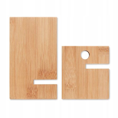 Bambusowa podstawka na telefon grawer 25 szt na Arena.pl