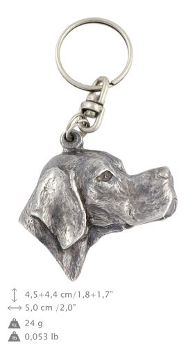 Pointer brelok do kluczy posrebrzany Art-Dog na Arena.pl