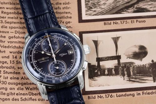 Zegarek Męski Zeppelin 8670-3 niebieski pasek na Arena.pl