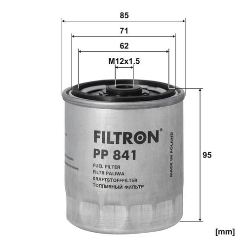 FILTR PALIWA DO PRINOTH TR - Serie na Arena.pl