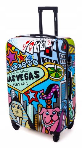 DUŻA WALIZKA PODRÓŻNA TURYSTYCZNA NA KÓŁKACH TORBA XXL ABS na Arena.pl