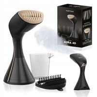 PAROWNICA Do Ubrań STEAMER Vertenz Czarna 1650W NAKŁADKA ŻELAZKO