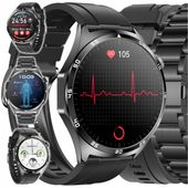SMARTWATCH ZEGAREK CIŚNIENIOMIERZ EKG GLUKOZA GLIKEMIA HRV ROZMOWY