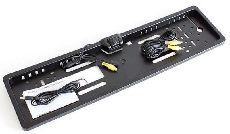 KAMERA COFANIA W RAMCE TABLICY REJESTRACYJNEJ IP67 zdjęcie 2