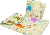 Śpiworek bawełniany BOBO 2-5 lat rozm. 92-128 zielone safari