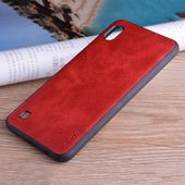 Etui AIORIA Vintage LEATHER do Samsung Galaxy A10 czerwony