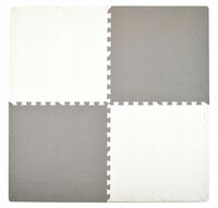 DUŻE PUZZLE PIANKOWE WODOODPORNE MATA HUMBI PODŁOGA KOLOROWA 120x120 4 SZT