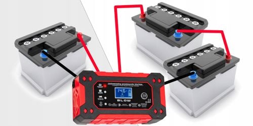 PROSTOWNIK ŁADOWARKA DO AKUMULATORA LCD 12V 10A FUNKCJA NAPRAWY AUTOMAT na Arena.pl