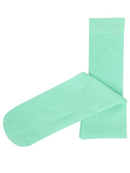 Rajstopy gładkie z microfibry 40 DEN mięta  092-098 zdjęcie 1