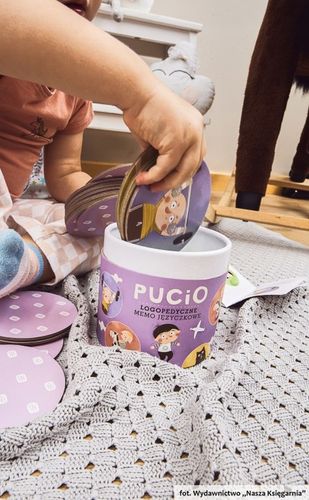 Logopedyczne memo języczkowe Pucio na Arena.pl