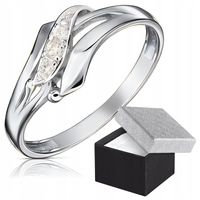 PIERŚCIONEK SREBRNY Z KAMIENIEM PREZENT DLA UKOCHANEJ NA KAŻDĄ OKAZJĘ