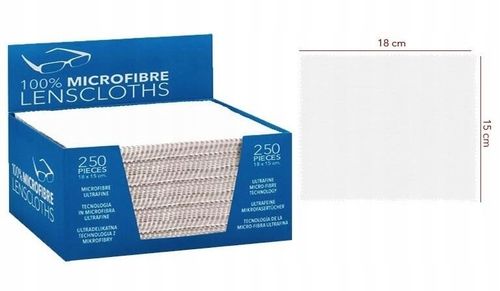 Biała ŚCIERECZKA do Monitorów Okularów Mikrofibra na Arena.pl