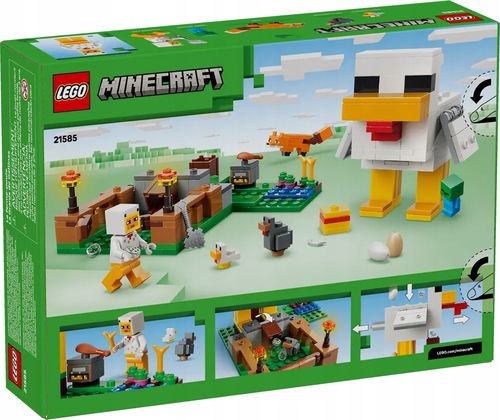 21585 - lego minecraft - farma kurczaków na Arena.pl