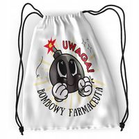 Plecak Sportowy Szkolny Farmaceuty Worek Torba Z Nadrukiem Ze Zdjęciem