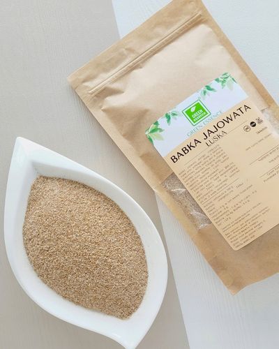 BABKA JAJOWATA błonnik łuska 500g keto witalny łupiny na chleb na Arena.pl