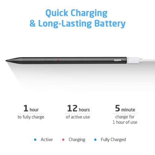 ESR DIGITAL+ STYLUS PEN IPAD BLACK na Arena.pl