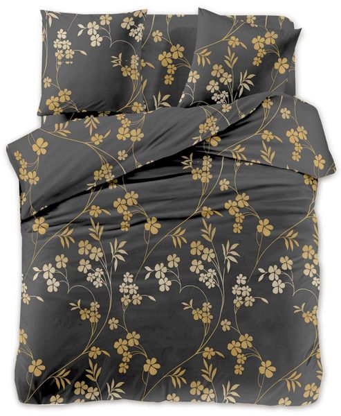 Pościel Satynowa 160X200 Kwiaty 2358 zdjęcie 1