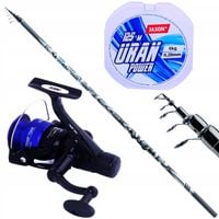 Zestaw spławikowy BOLONKA Wędka + Kołowrotek 4m