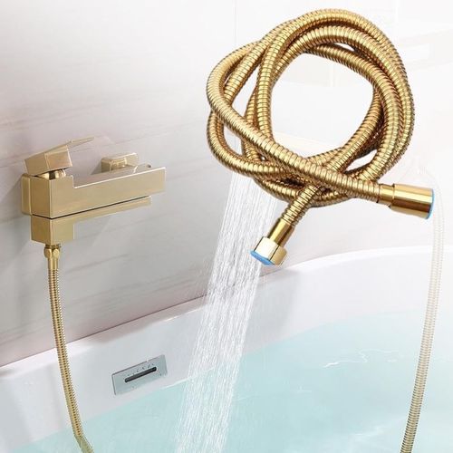 WĄŻ PRYSZNICOWY ZŁOTY 150CM na Arena.pl