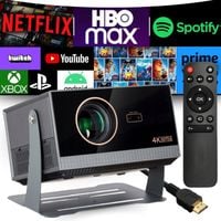 PROJEKTOR RZUTNIK EKRAN LED ANDROID Mirai Optics KINO DOMOWE HD 4K FULL HD