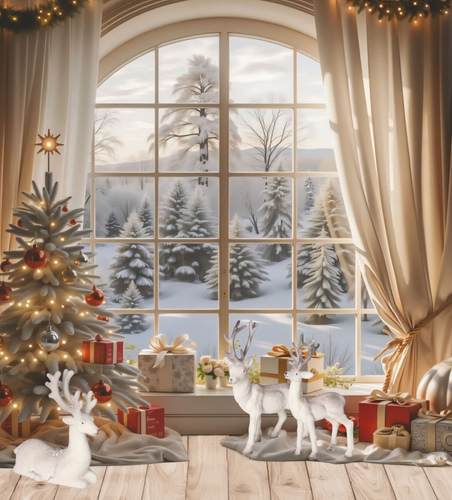 RENIFER WELUROWY FIGURKA DO POSTAWIENIA 28CM STROIKIK na Arena.pl