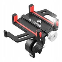 ROCKBROS UCHWYT ROWEROWY MOTOCYKLOWY NA TELEFON KIEROWNICĘ GUB ALU MOCNY
