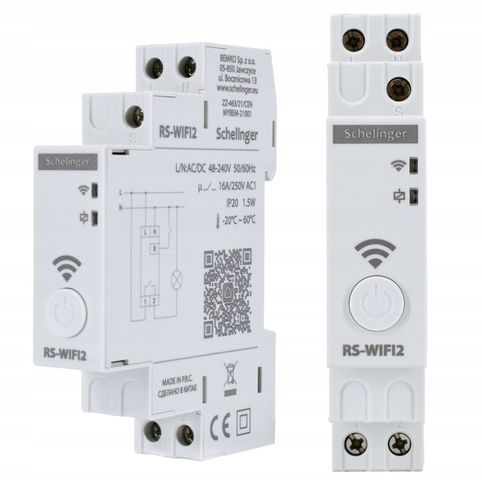 ASTRONOMICZNY PROGRAMATOR CZASOWY WIFI JEDNOKANAŁOWY 48-240V TUYA na Arena.pl