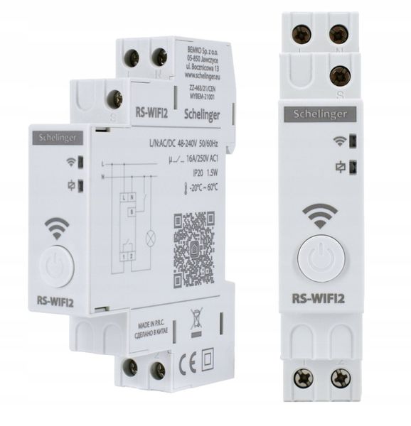 ASTRONOMICZNY PROGRAMATOR CZASOWY WIFI JEDNOKANAŁOWY 48-240V TUYA zdjęcie 1