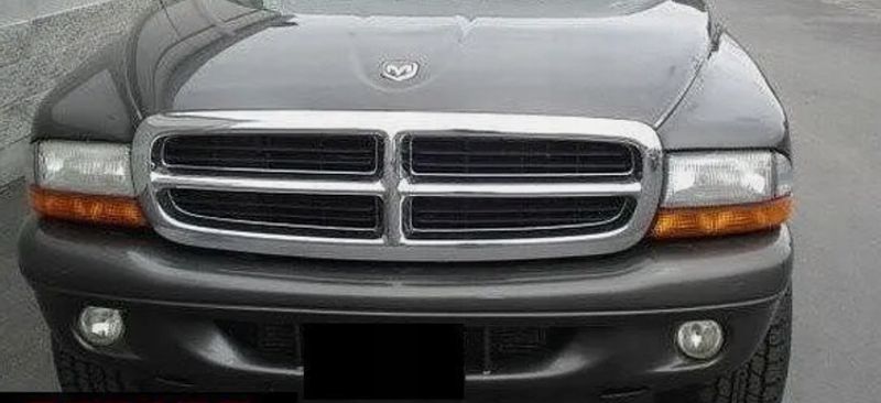 1997-2004 DODGE DURANGO- LIstwy chrom grill chromowan zdjęcie 1