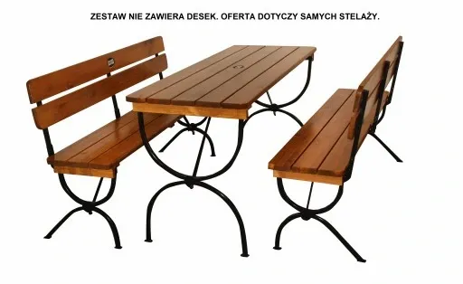 ZESTAW STELAŻY OGRODOWYCH 2U - Same stelaże zdjęcie 1